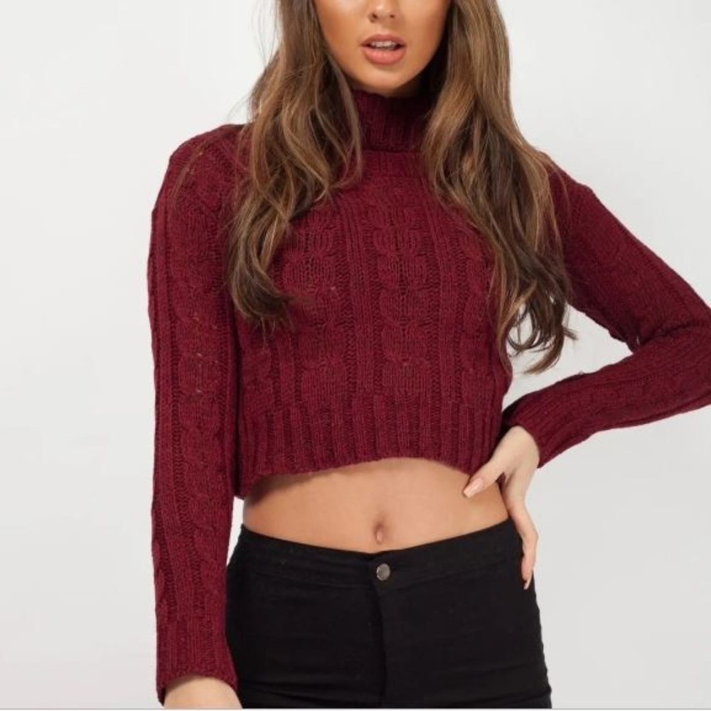 IMPORTED Cable Knit Sweater - Picture 5 of 6